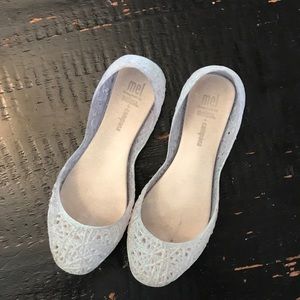 Mel by Melissa ‘Campana zig zag’ flat